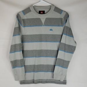 Quiksilver long sleeve boys size Medium gray C14